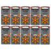 Rayovac Hearing Aid Batteries Box of 10 x 6pk