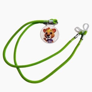 Phonak Kids Hearing Aid Retention Cord & Clip – Leo the Lion